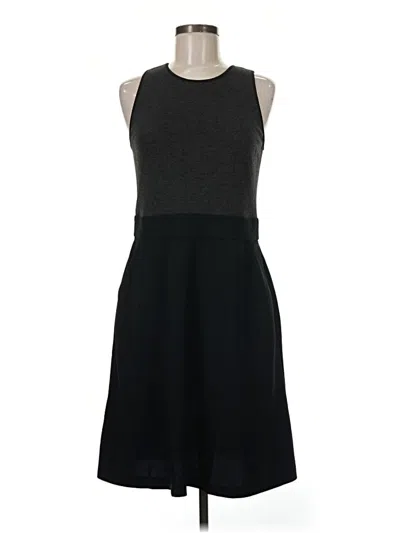 Pre-owned Ann Taylor Loft Casual Dress In Gray