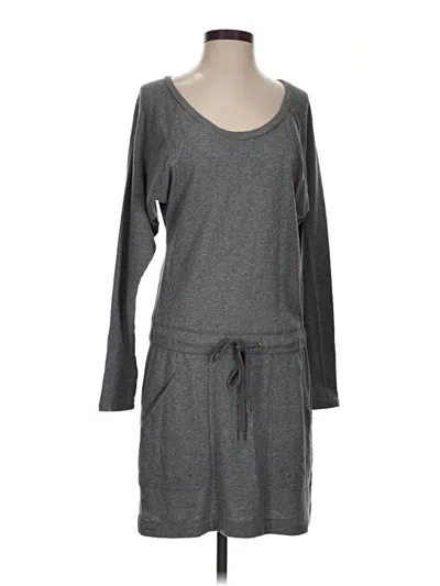 Ann Taylor Loft Casual Dress In Gray