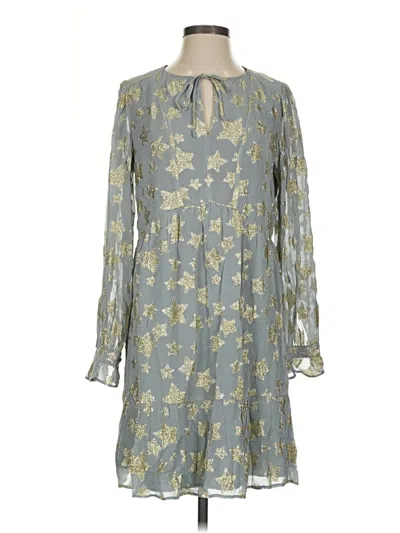 Ann Taylor Loft Casual Dress In Gray
