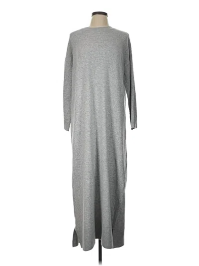 Ann Taylor Loft Casual Dress In Gray