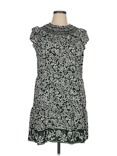 Pre-owned Ann Taylor Loft Casual Dress In Green