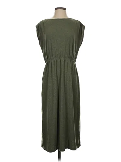 Pre-owned Ann Taylor Loft Casual Dress In Green