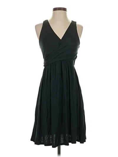 Pre-owned Ann Taylor Loft Casual Dress In Green