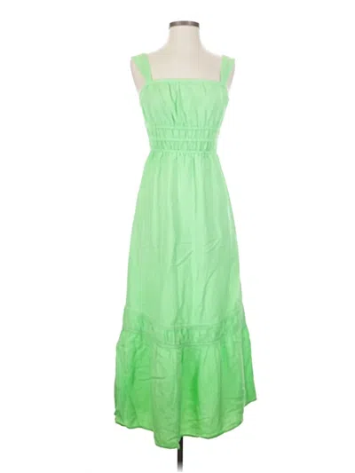 Pre-owned Ann Taylor Loft Casual Dress In Green
