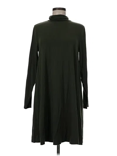 Pre-owned Ann Taylor Loft Casual Dress In Green
