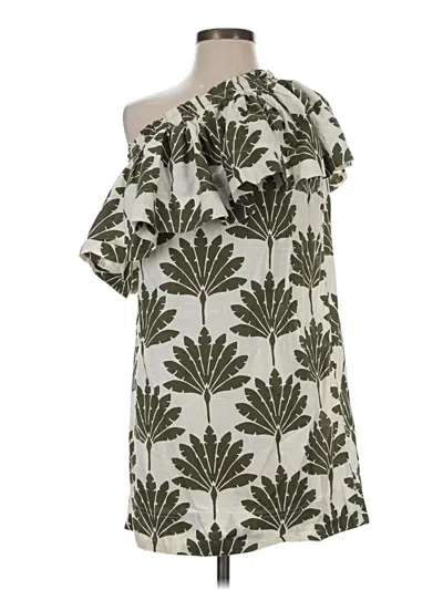 Pre-owned Ann Taylor Loft Casual Dress In Green