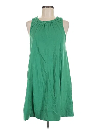 Pre-owned Ann Taylor Loft Casual Dress In Green