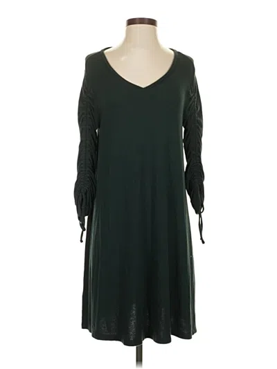 Pre-owned Ann Taylor Loft Casual Dress In Green
