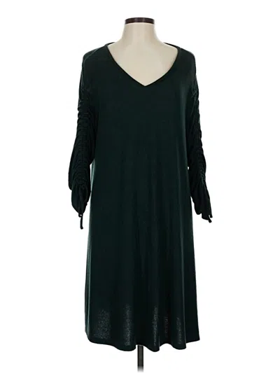 Pre-owned Ann Taylor Loft Casual Dress In Green
