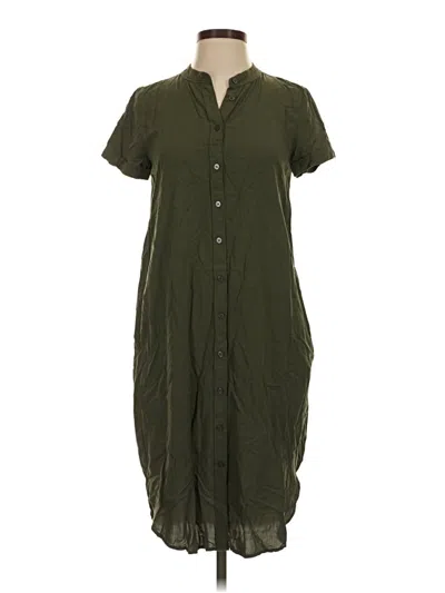 Pre-owned Ann Taylor Loft Casual Dress In Green