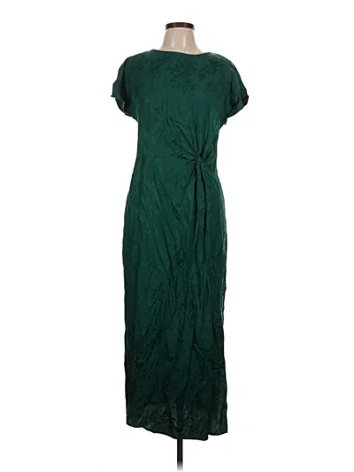 Ann Taylor Loft Casual Dress In Green
