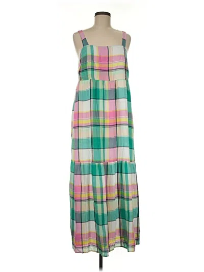 Ann Taylor Loft Casual Dress In Green