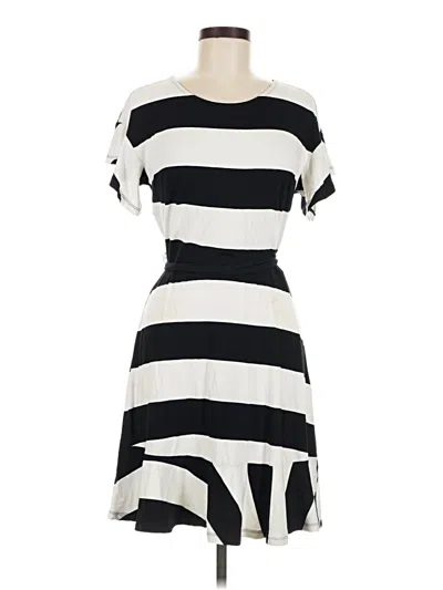 Pre-owned Ann Taylor Loft Casual Dress In Ivory