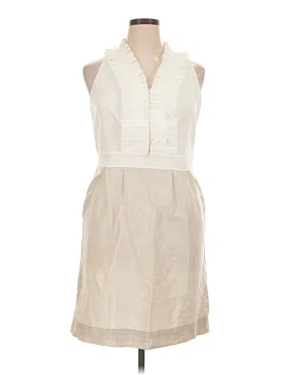 Ann Taylor Loft Casual Dress In Ivory