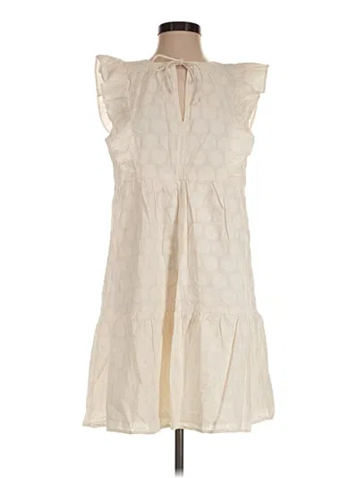 Ann Taylor Loft Casual Dress In Ivory
