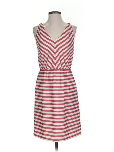 Pre-owned Ann Taylor Loft Casual Dress In Pink