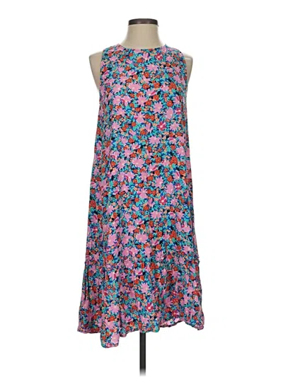 Pre-owned Ann Taylor Loft Casual Dress In Pink
