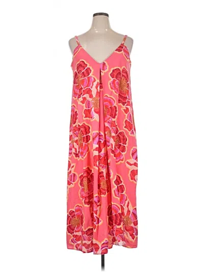 Pre-owned Ann Taylor Loft Casual Dress In Pink