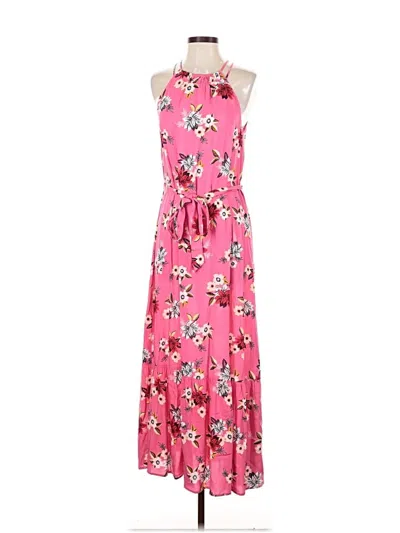 Ann Taylor Loft Casual Dress In Pink