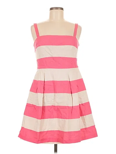 Pre-owned Ann Taylor Loft Casual Dress In Pink