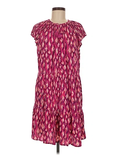 Pre-owned Ann Taylor Loft Casual Dress In Pink