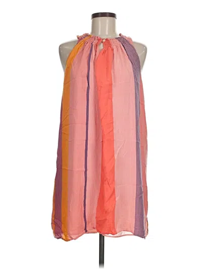 Pre-owned Ann Taylor Loft Casual Dress In Pink