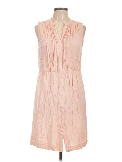 Pre-owned Ann Taylor Loft Casual Dress In Pink