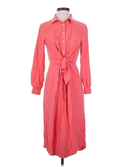 Pre-owned Ann Taylor Loft Casual Dress In Pink