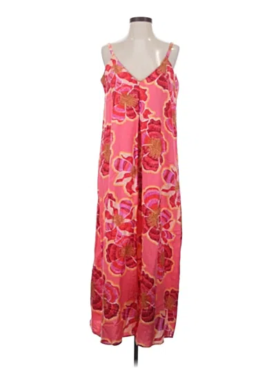 Pre-owned Ann Taylor Loft Casual Dress In Pink