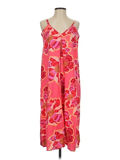 Pre-owned Ann Taylor Loft Casual Dress In Pink