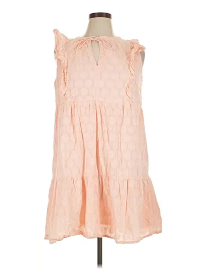 Pre-owned Ann Taylor Loft Casual Dress In Pink