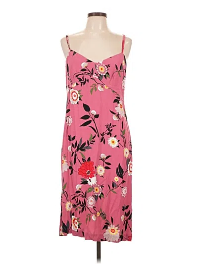 Ann Taylor Loft Casual Dress In Pink