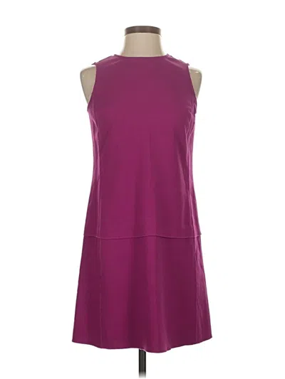 Pre-owned Ann Taylor Loft Casual Dress In Purple