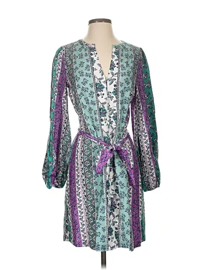 Pre-owned Ann Taylor Loft Casual Dress In Purple