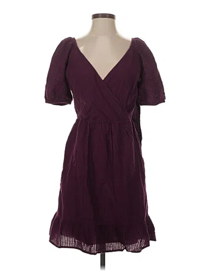 Ann Taylor Loft Casual Dress In Purple
