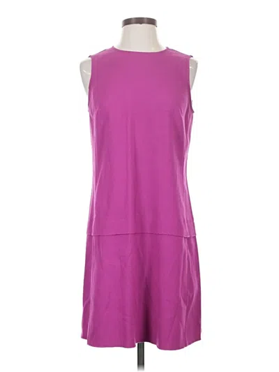 Pre-owned Ann Taylor Loft Casual Dress In Purple