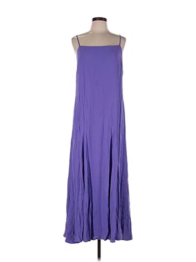 Ann Taylor Loft Casual Dress In Purple