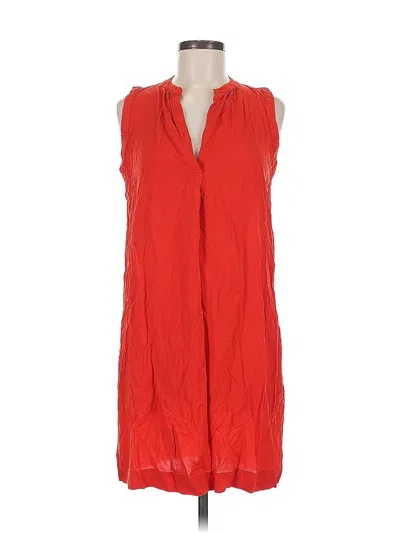 Pre-owned Ann Taylor Loft Casual Dress In Red