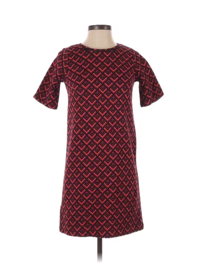 Pre-owned Ann Taylor Loft Casual Dress In Red