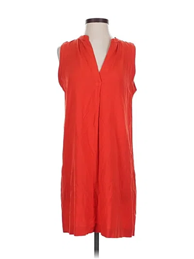 Pre-owned Ann Taylor Loft Casual Dress In Red