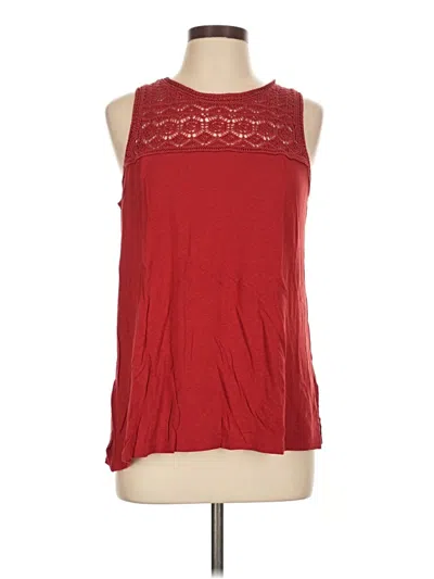Pre-owned Ann Taylor Loft Casual Dress In Red