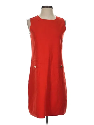Pre-owned Ann Taylor Loft Casual Dress In Red