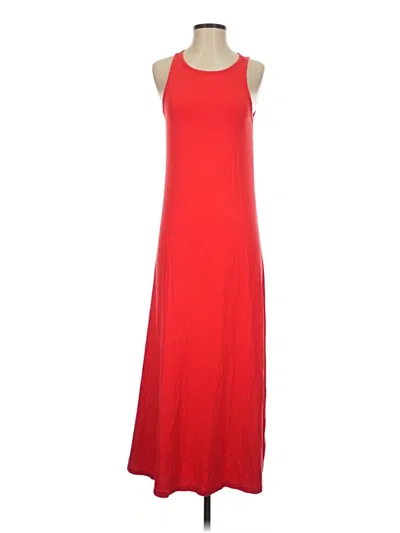 Pre-owned Ann Taylor Loft Casual Dress In Red