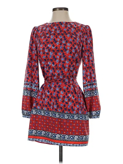 Pre-owned Ann Taylor Loft Casual Dress In Red