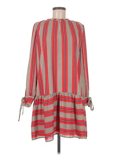 Pre-owned Ann Taylor Loft Casual Dress In Red