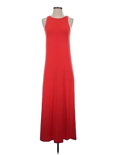 Pre-owned Ann Taylor Loft Casual Dress In Red