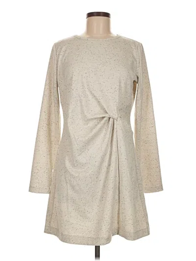 Ann Taylor Loft Casual Dress In Silver