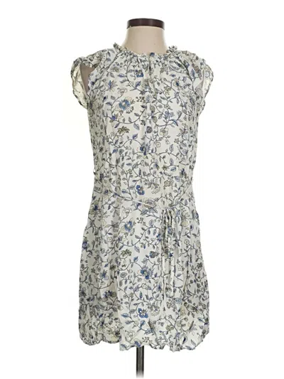 Pre-owned Ann Taylor Loft Casual Dress In Silver