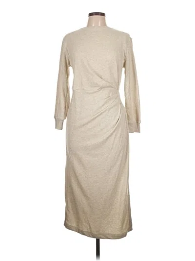 Ann Taylor Loft Casual Dress In Tan