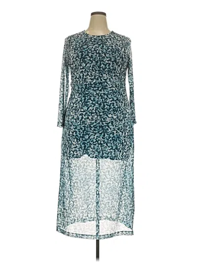 Ann Taylor Loft Casual Dress In Teal